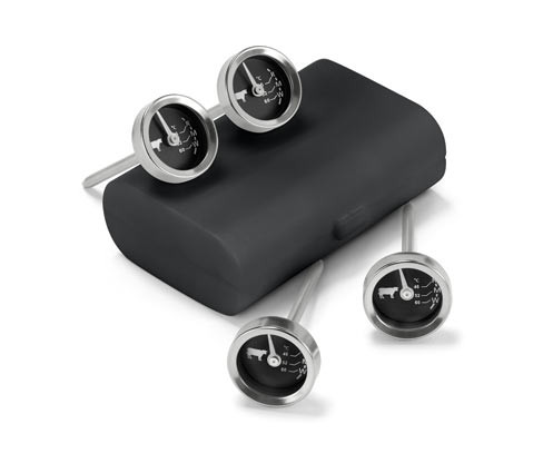 Tchibo - BBQ teploměry - barva: černá