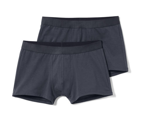Tchibo - Boxerky - pro muže - vel. S/4 - barva: šedá