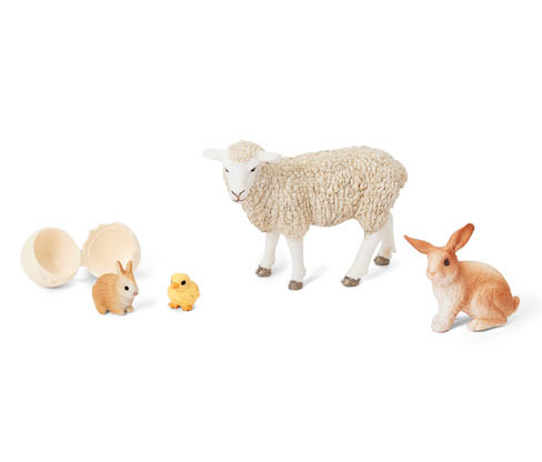 Tchibo - Sada Schleich® »Velikonoční zvířátka« - barva: vícebarevná