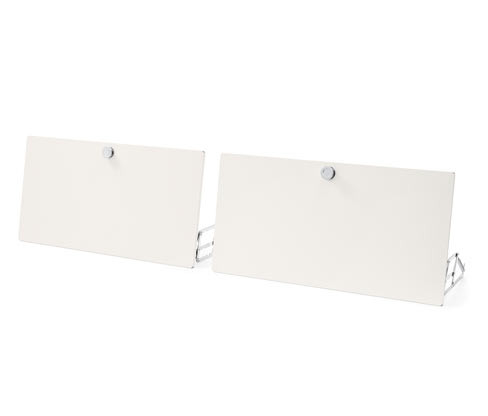 Tchibo - Doplňková sada kovových výklopných dvířek CN3 - barva: bílá