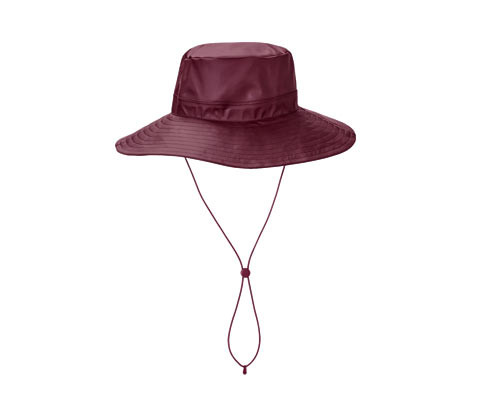 Tchibo - Klobouk do deště - pro ženy - vel. S/M - barva: červená