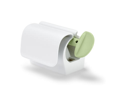 Tchibo - Vytlačovač tub s klipem do lednice - barva: bílá