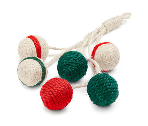 Tchibo - Hračka pro kočky »Chrastítko« - barva: zelená