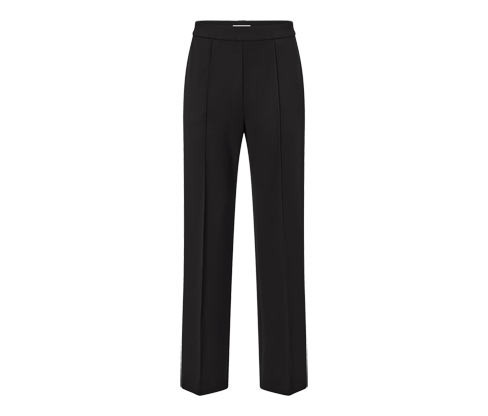 Tchibo - Žerzejové kalhoty s prošitím - pro ženy - vel. 36 - barva: černá