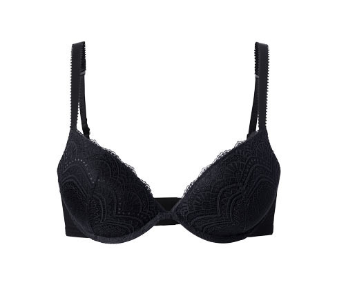 Tchibo - Podprsenka push-up - pro ženy - vel. 75A - barva: černá