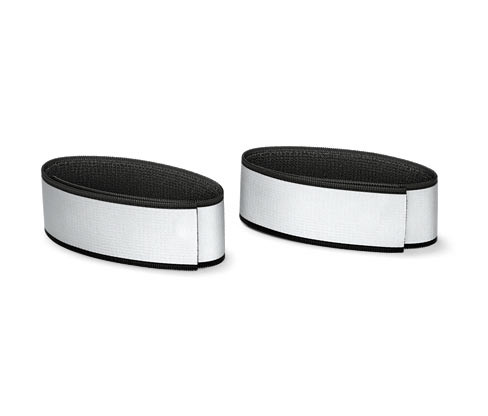 Tchibo - Reflexní pásky na kalhoty - barva: černá