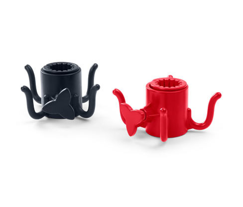 Tchibo - Háčky na slunečník - barva: modrá