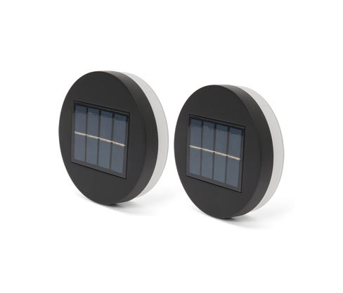 Tchibo - Solární nástěnná a schodišťová svítidla - barva: černá