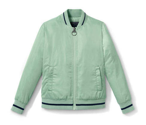 Tchibo - Bluzon z recyklovaného materiálu - pro dívky - vel. 110/116 - barva: zelená