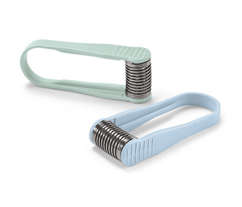 Tchibo - Ruční mini odstraňovače chloupků na obličeji - barva: modrá