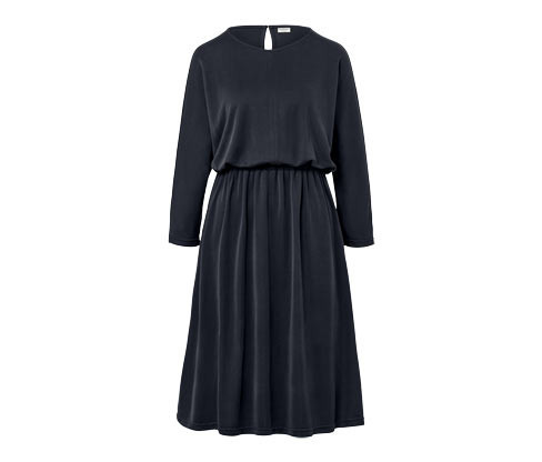 Tchibo - Žerzejové šaty s piké - pro ženy - vel. S 36/38 - barva: modrá