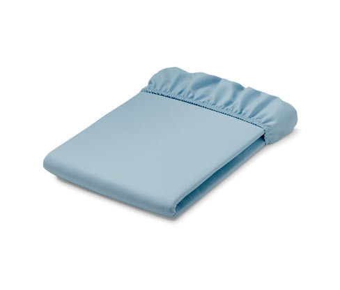 Tchibo - Napínací prostěradlo z mikrovlákna, světle modrá, standardní velikost