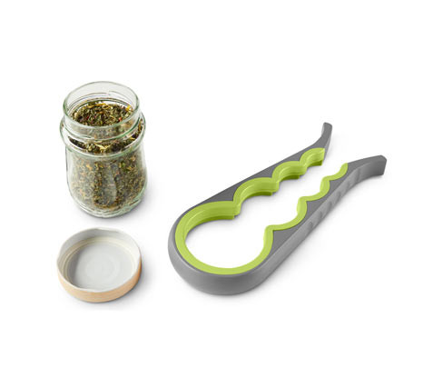 Tchibo - Otvírák na sklenice a lahve - barva: zelená