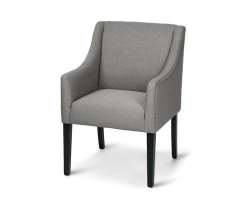 Tchibo - Křeslo s područkami - barva: černá