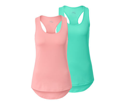 Tchibo - Funkční topy - pro ženy - vel. XS 32/34 - barva: zelená