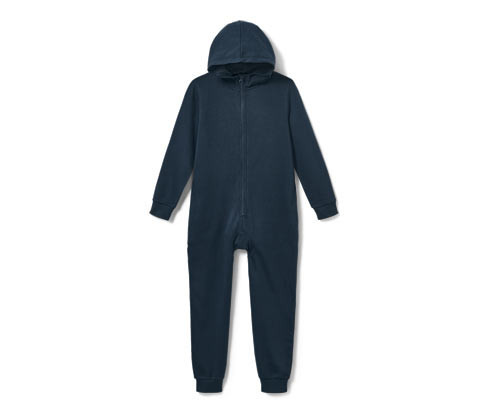 Tchibo - Dětský pohodlný overal - pro ženy - vel. 122/128 - barva: modrá