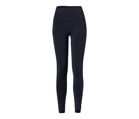 Tchibo - Bezešvé termolegíny - pro ženy - vel. XS 32/34 - barva: modrá