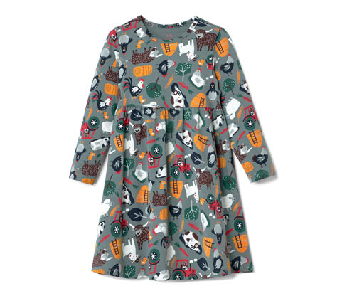 Tchibo - Žerzejové šaty pro miminka - pro miminko - vel. 62/68 - barva: modrá