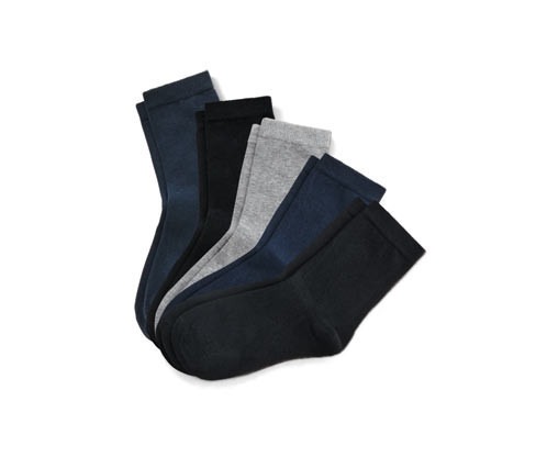 Tchibo - Dětské ponožky - pro ženy - vel. 31-34 - barva: modrá