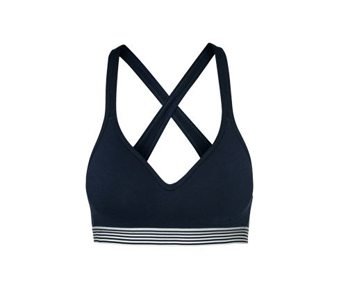 Tchibo - Podprsenka s vyztuženými košíčky - pro ženy - vel. 75A - barva: modrá