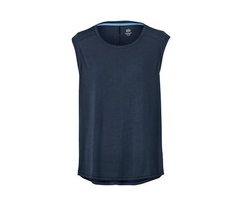 Tchibo - Funkční top - pro ženy - vel. XS 32/34 - barva: modrá