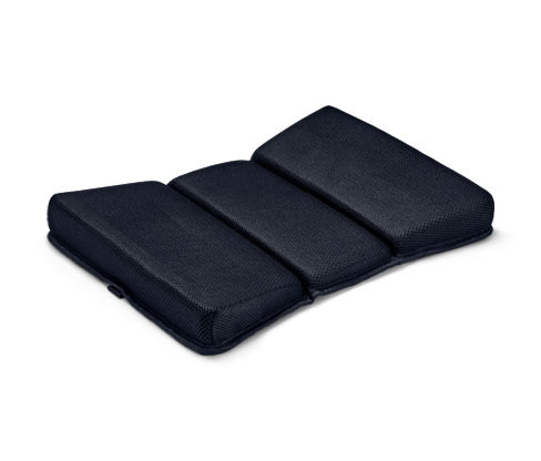 Tchibo - Bederní polštář z paměťové pěny - barva: modrá