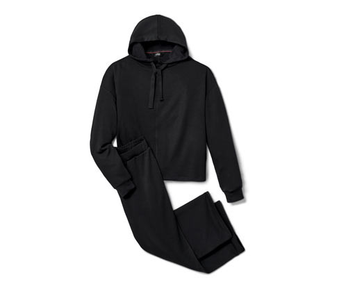 Tchibo - 7/8 domácí souprava - pro ženy - vel. S 36/38 - barva: černá