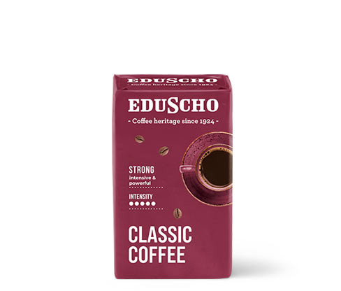 Eduscho Classic Coffee Strong - 250 g mleté kávy - Intenzita: 5/5