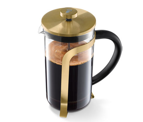 Tchibo - Konvička french press 800 ml - barva: zlatá