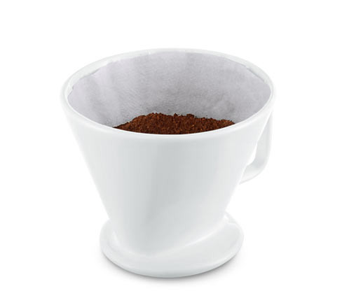 Tchibo - Ruční kávový filtr vel. 4 - barva: bílá