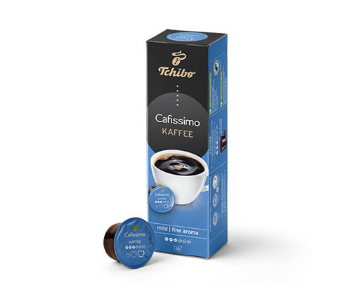Tchibo - Jemná káva – 10 kapslí - Intenzita: 3/6