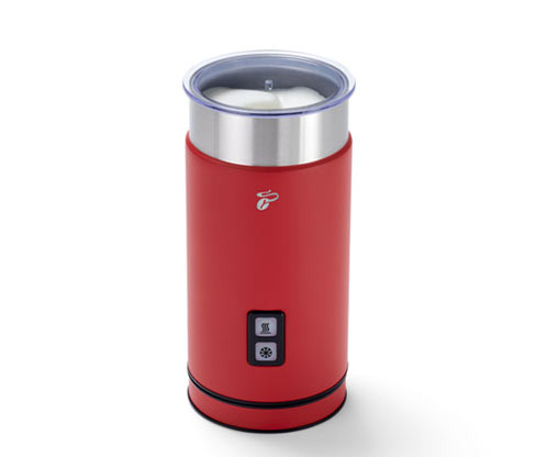 Tchibo - Elektrický napěňovač mléka - barva: červená