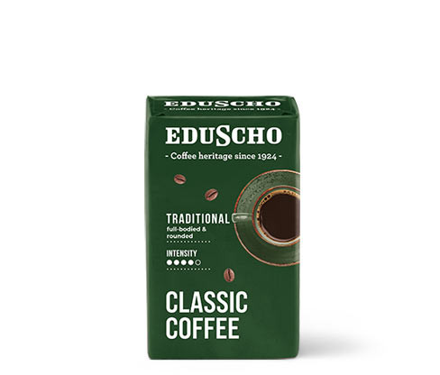 Tchibo - EDU Classic Traditional 250 g mleté kávy - Intenzita: 4/5