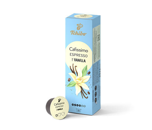 Cafissimo Flavoured Espresso – Vanilla – 10 kapslí - Intenzita: 4/6