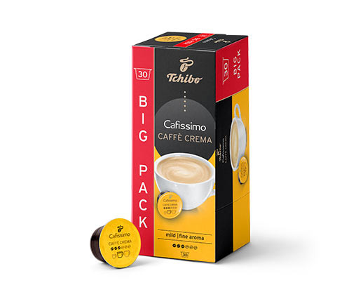 Tchibo - Caffè Crema jemná – 30 kapslí - Intenzita: 3/6