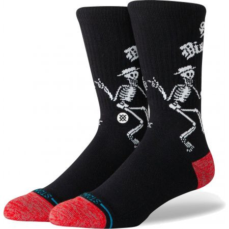 Ponožky Stance Skelly Dancing Crew - Černá - L