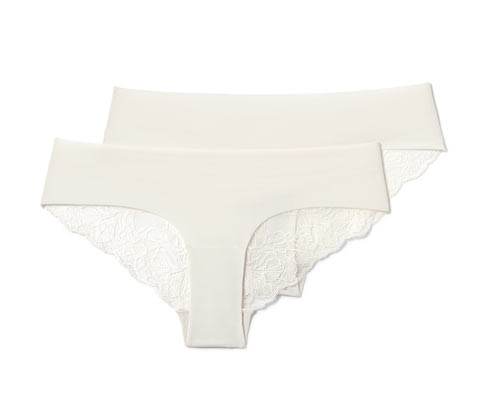 Tchibo - Brazilské kalhotky Magic Cut - pro ženy - vel. XS 32/34 - barva: béžová