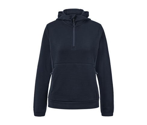 Tchibo - Mikina s kapucí - pro ženy - vel. XS 32/34 - barva: modrá