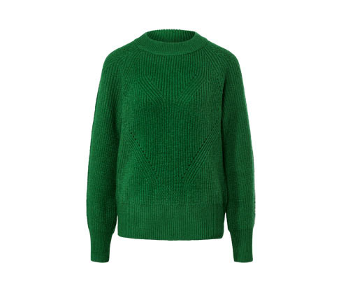 Tchibo - Pletený svetr - pro ženy - vel. S 36/38 - barva: zelená