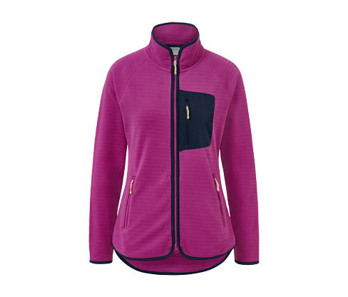 Tchibo - Fleecová bunda - pro ženy - vel. XS 32/34 - barva: růžová