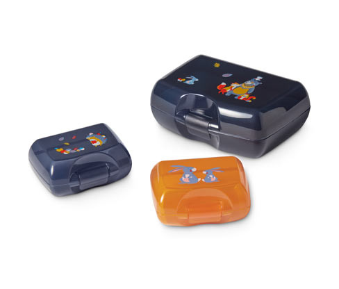 Tchibo - Dózy na svačinu - barva: vícebarevná