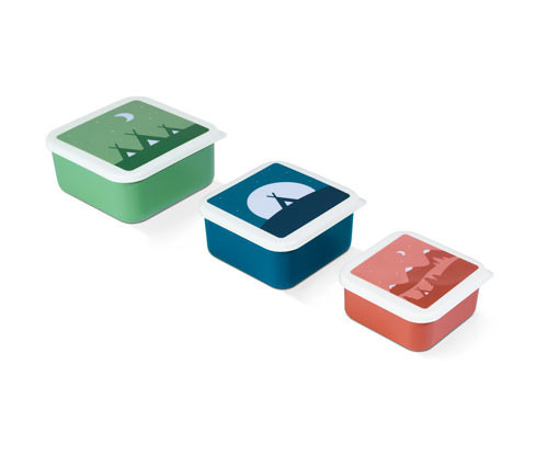 Tchibo - Dózy na svačinu - barva: modrá