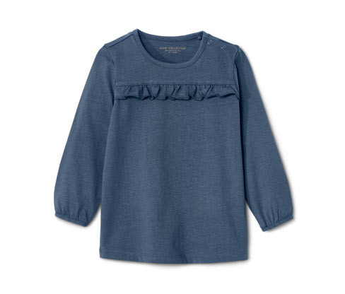 Tchibo - Dětské triko - pro dívky - vel. 86/92 - barva: modrá