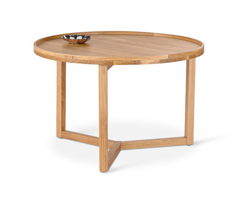 Tchibo - Konferenční stolek - barva: hnědá