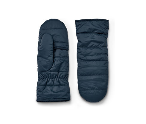 Tchibo - Prošívané odklápěcí palčáky - pro ženy - vel. 6,5 - barva: modrá