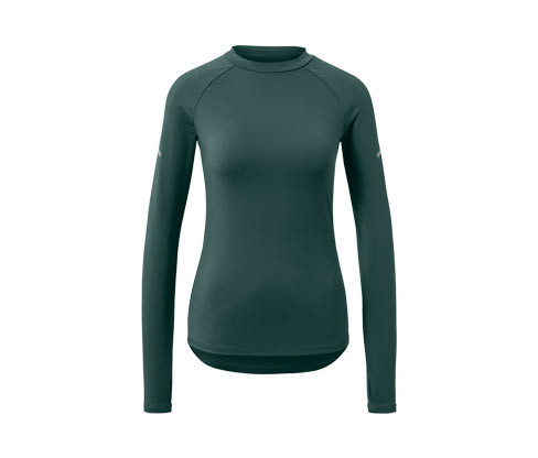 Tchibo - Funkční triko s dlouhým rukávem - pro ženy - vel. XS 32/34 - barva: zelená