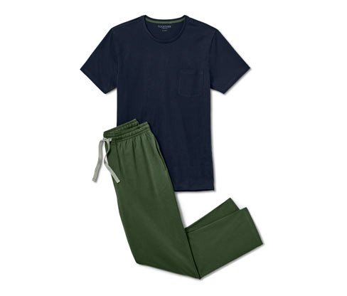 Tchibo - Pyžamo - pro muže - vel. S 44/46 - barva: modrá