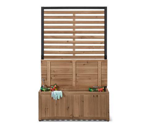 Tchibo - Modul zástěny s úložnou lavicí »Elin« - barva: černá