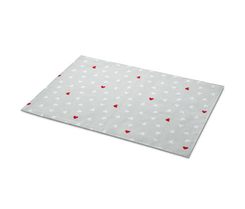 Tchibo - Oboustranná prostírání - barva: bílá