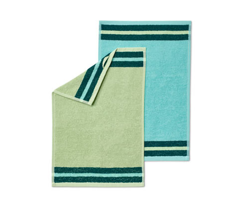 Tchibo - Kuchyňské ručníky - barva: zelená